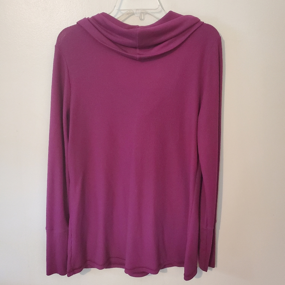 a.n.a Maroon Cowl Neck Thermal - Picture 7 of 7